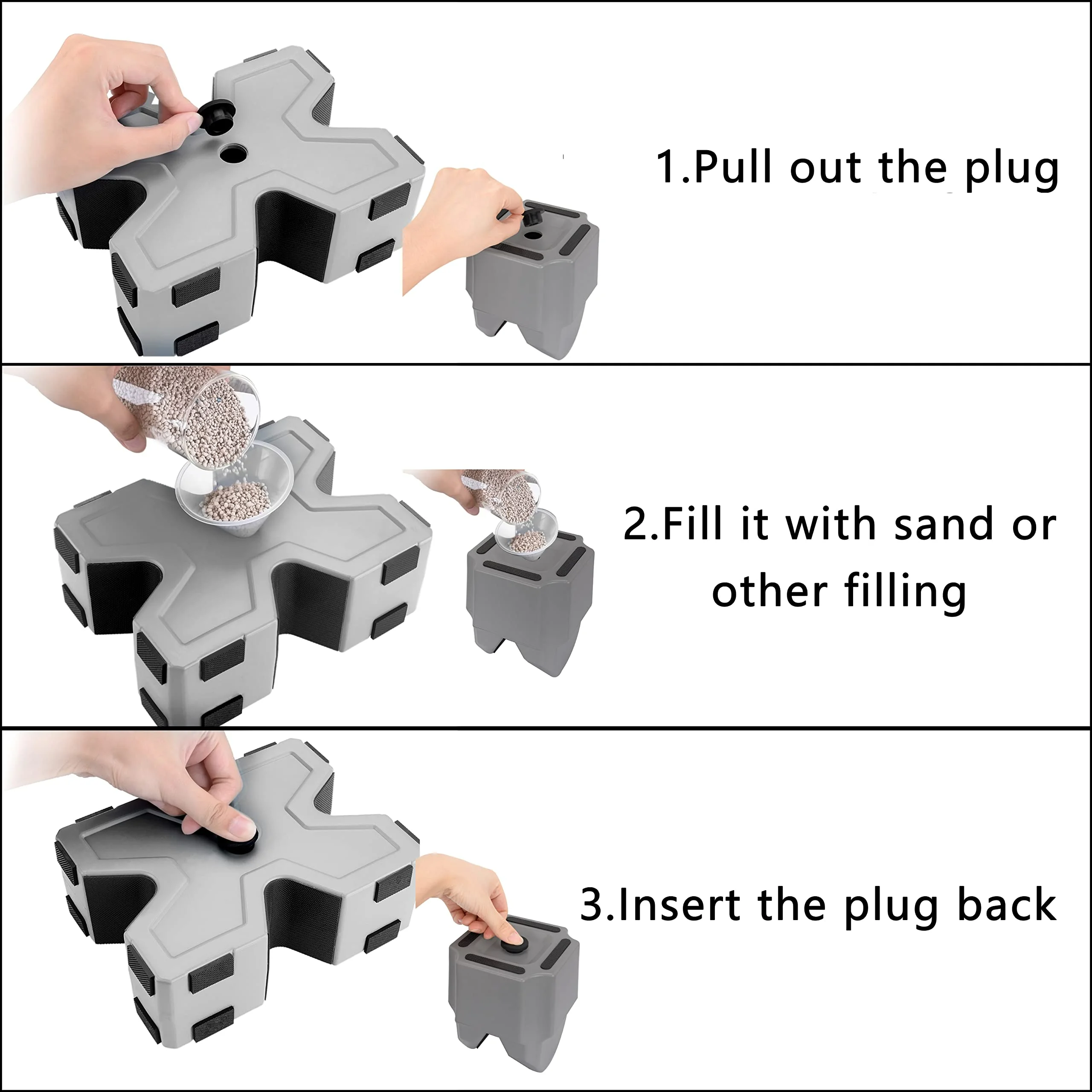 Shooting Rest Non-Slip Block Bench Rest for Rifle Pistol Surface Water Resistance For Shot Stabilization and Sighting in Rifles