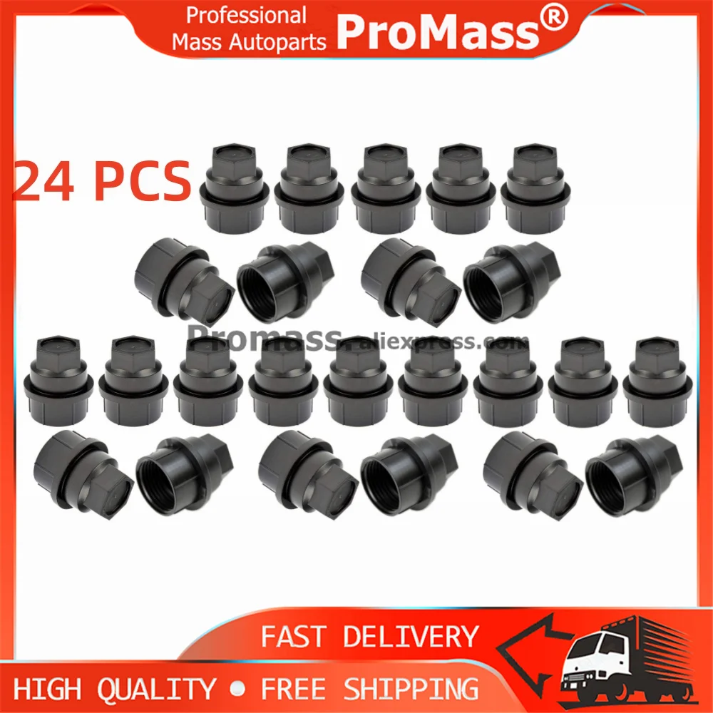 

New 24pcs 15646250 Nylon Wheel Nut Bolt Caps Cover 99956.1 611-607.1 MSP300 711-025 for CHEVROLET GMC1500 GMC2500 Truck Parts