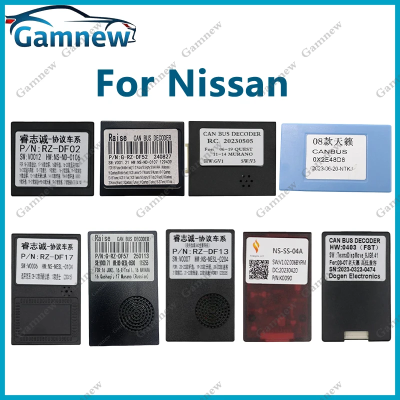 

Car Radio Canbus Decoder Android Head Unit Accessories Data Conversion For Nissan Series