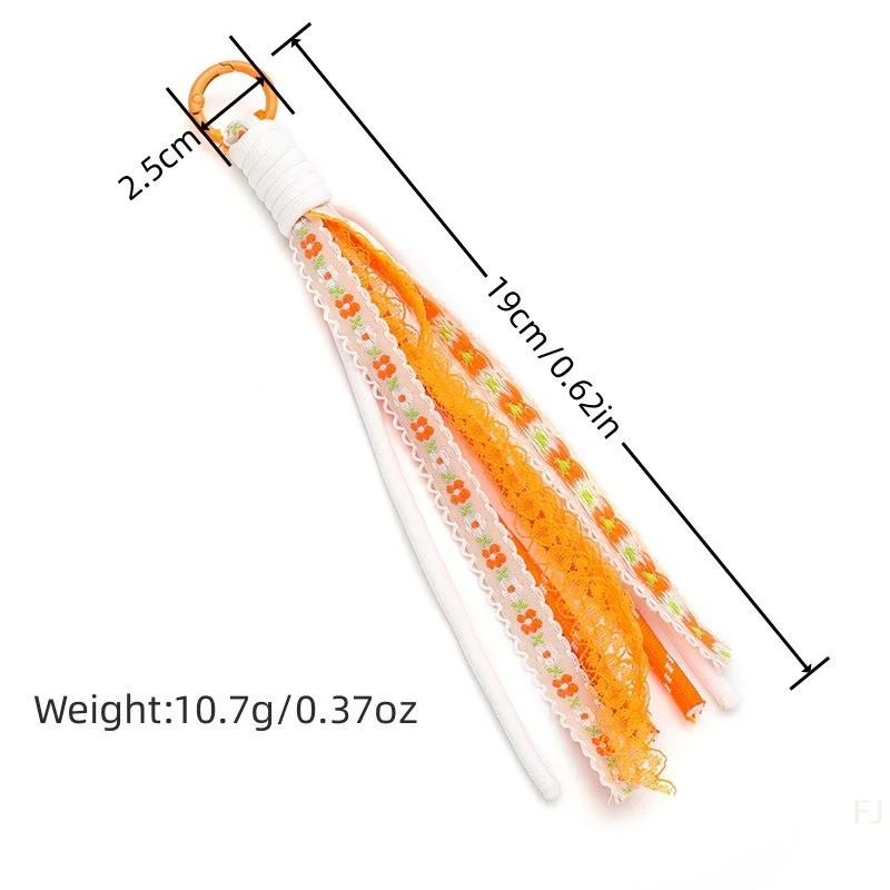 [YU] Kreative Spitze Quaste Schlüsselbund Ornament Diy Tasche Telefon Dekoration Schmuck Erkenntnisse Zubehör Dekoration Handwerk