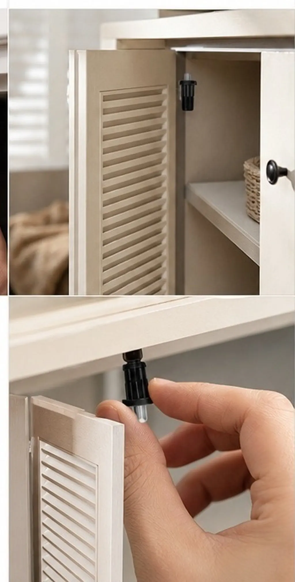 50Pcs Spring Loaded Cabinet Door Pin Pivot Hinge Spring Pin for Kitchen Cabinets Furniture Fittings Shutters Repair Replacement
