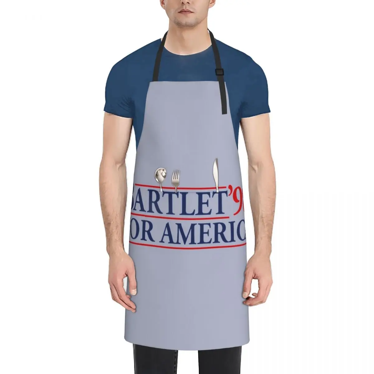 

West Wing Bartlet For America 1998 Apron Woman Work barber men Customizable Woman Apron