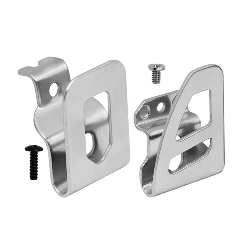 1set Belt Clip Hooks & Screws for Milwauke Power Tool Impact Wrench Tool Convenient Storage Rack Organizers