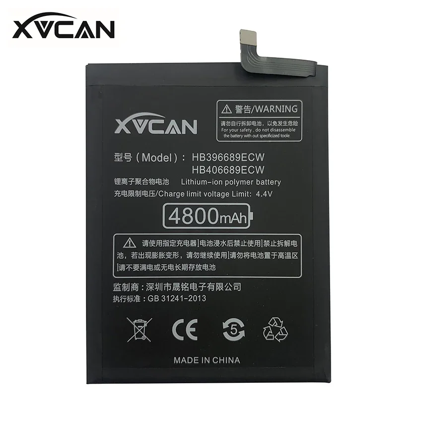 Original XVCAN HB406689ECW 4800mAh Phone Battery For Huawei Mate 9 Honor 8C Y7 Pro 2017 Prime Enjoy 7 Plus Y9 2018 2019 Batteria