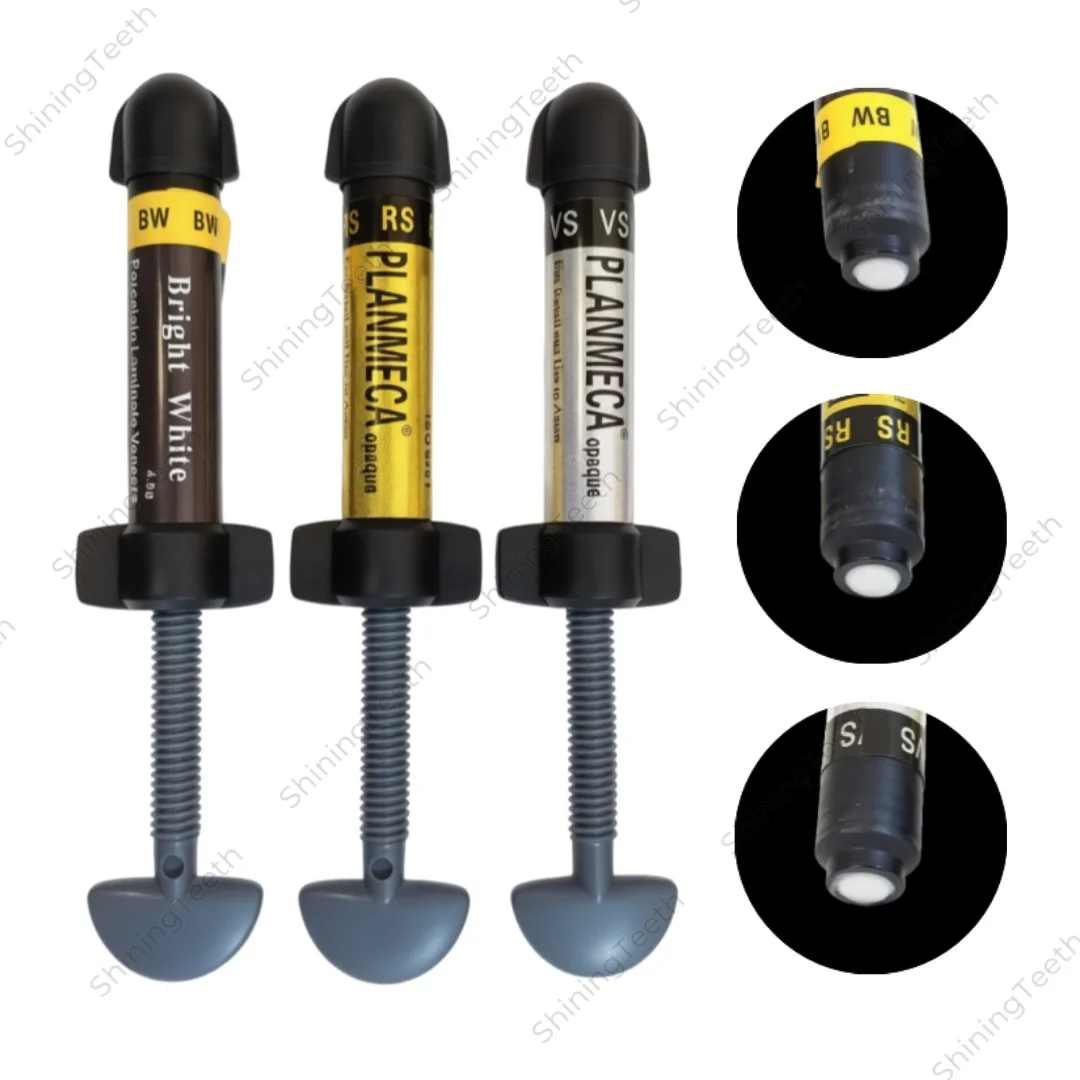 

4.5g Dental Super Bright White Composite Resin Veneers Light Cure Hybrid Aesthetic Teeth Whitening Veneer