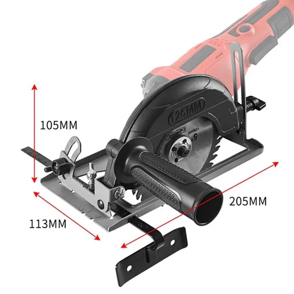 Hand Angle Grinder Converter To Cutter Cutting Machine Refit Electric Chain Saw Circular Saw Bracket Base Woodworking Table Tool