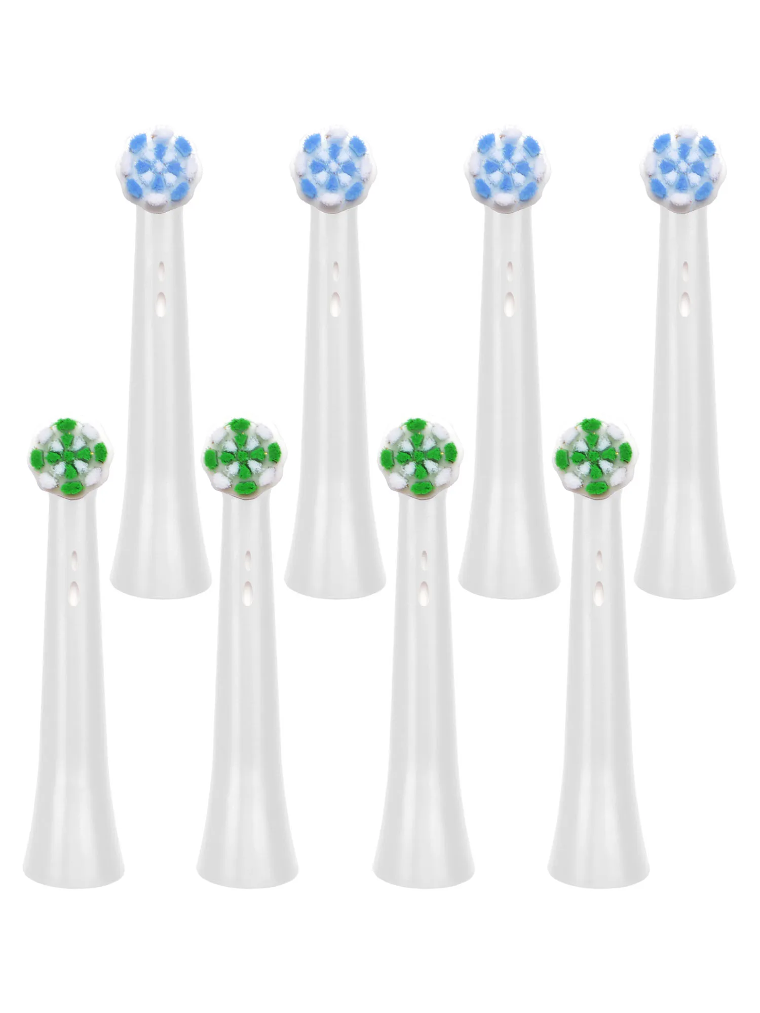 4 قطعة رؤوس فرشاة الأسنان البديلة المتوافقة مع براون أورال B iO 3 4 5 6 7 8 9 10 سلسلة فرشاة الأسنان الكهربائية