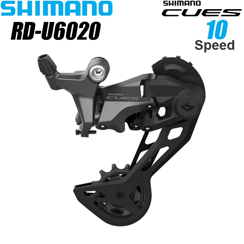 SHIMANO CUES U6000 1x10-Gang-Gruppe RD-U6000 RD-U6020-10S Schaltwerk SL-U6000-10R Schalthebel Original Fahrradteile – Detail 3