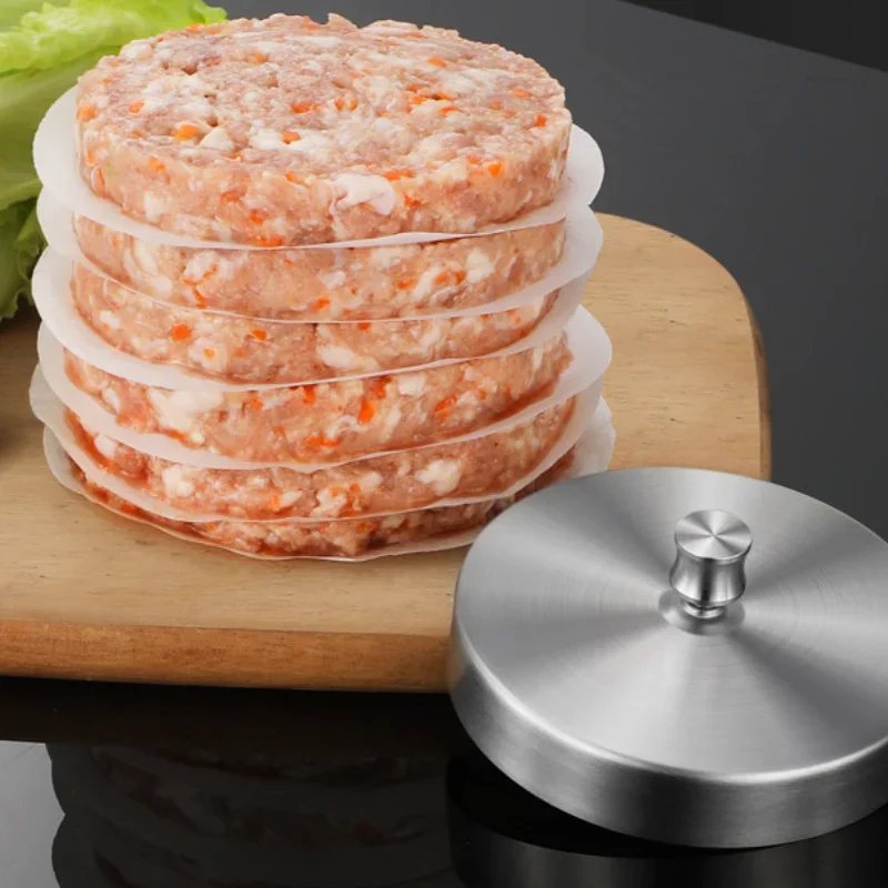 304 Stainless Steel Hamburger Patty Mould DIY Rice Patty Beef Egg Vegetable Fried Press Roll Hamburger Kitchen Gadget