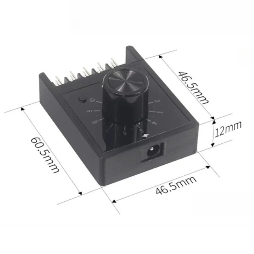 Fan Controller For 5 Channel For PWM for 4 Pin DC Fans For 5V to 24V Input 60W Rating DCFor 5For 521 Power Connector