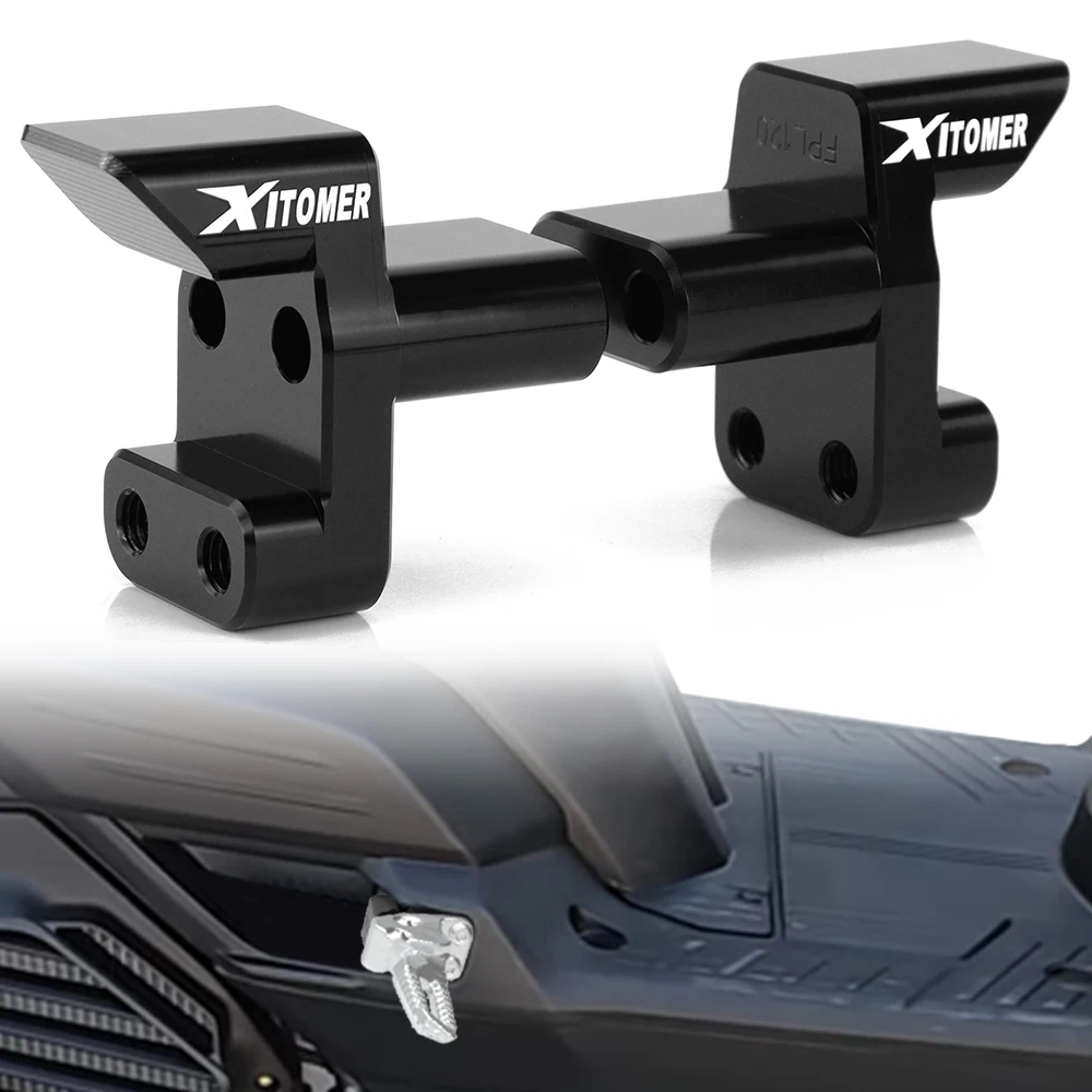 

For Yamaha ZUMA 125 YW125 2022 2023 2024 Motorcycle Passenger Peg Lowering Brackets Foot Pegs Relocation Bracket Rear Footrests