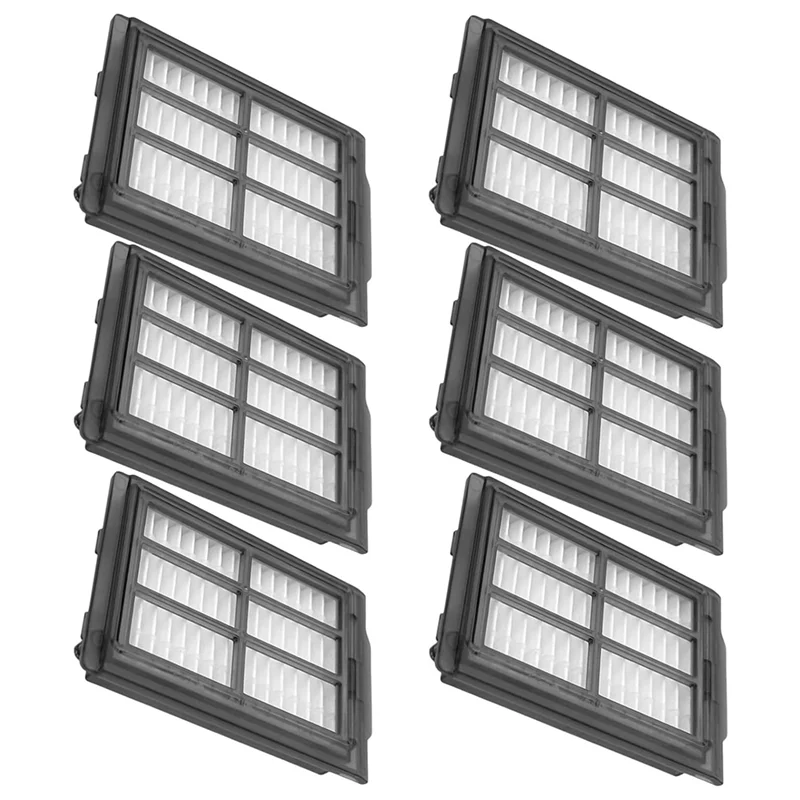 A74G-ملحقات المكنسة الكهربائية 6 قطعة استبدال فلتر Hepa لـ Irobot Roomba Plus 505 Combo/405 Combo