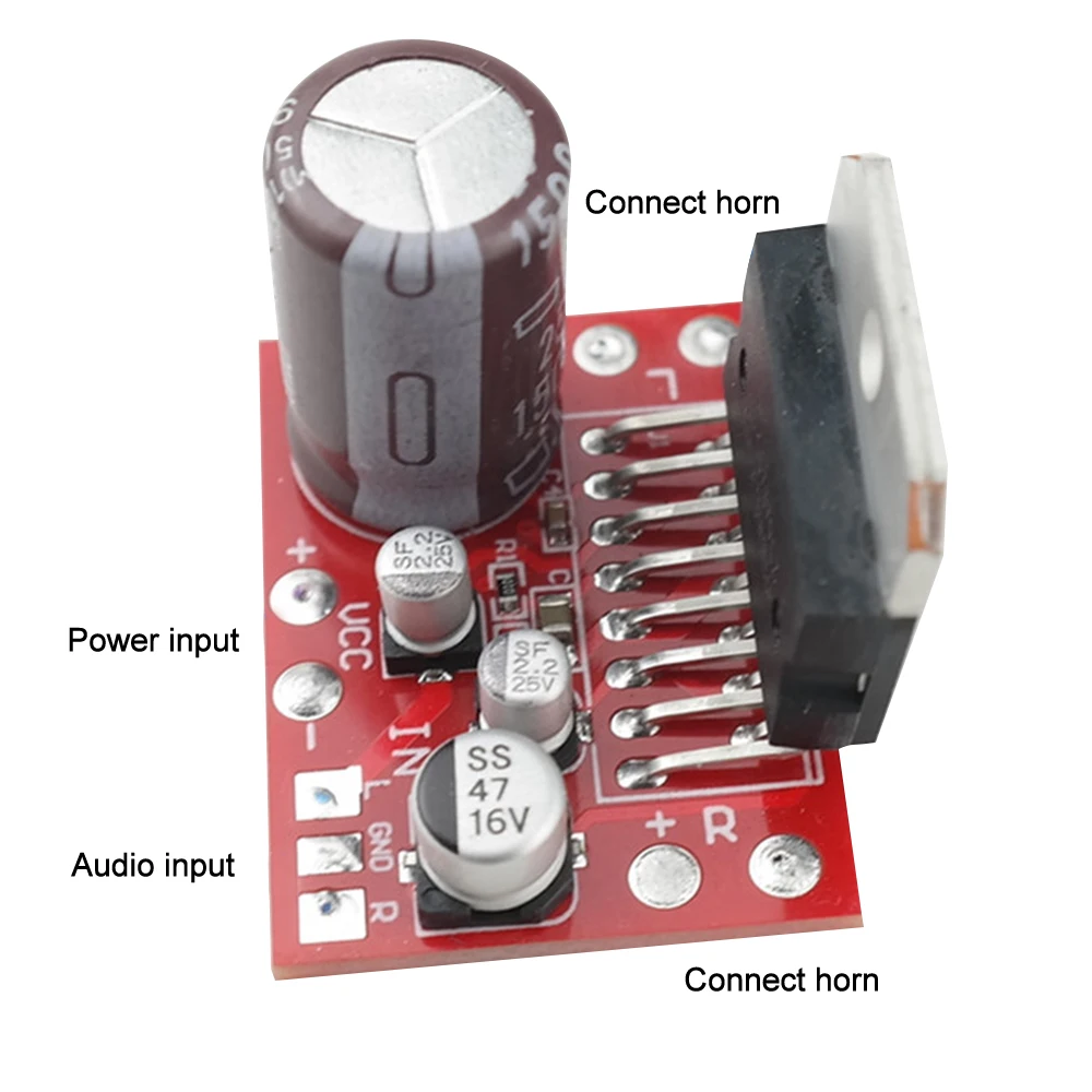 TDA7379 Power Amplifier Board DC Power Amplifier Module Power Over TDA7377 TDA7297 Audio Amplifier Board Pre-amplification Effec