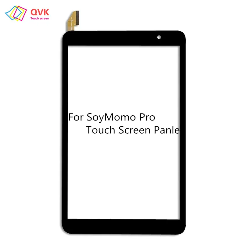 Czarny 8-calowy ekran dotykowy do tabletu SoyMomo PRO pojemnościowy ekran dotykowy digitizer szklany panel H06.5280.001 Tylko 30Pin