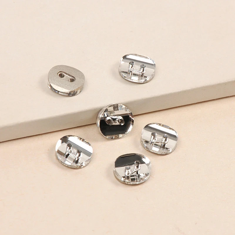 Kristallklare Formknöpfe zum Aufnähen, DIY Strass-Druckknöpfe für Schmuck, Kleidung, Sofa, Kostüm – Detail 12