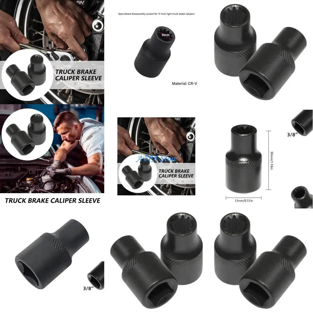 

U13C 3/8" Truck Brake Tool Precisions Brake Caliper Disassembly For Automotive Service