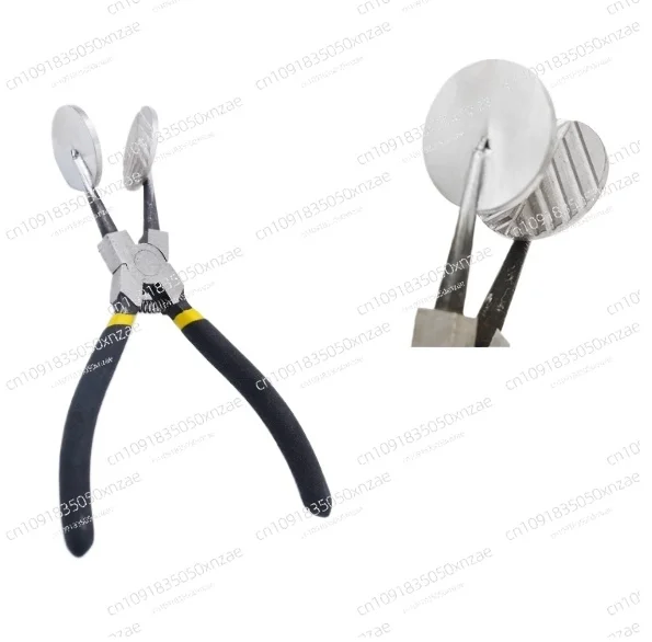 

Glass Lamplighter Glass Flattening Shaping Linear Pliers Burning Glass Hand DIY Tools Lamplighter Pliers