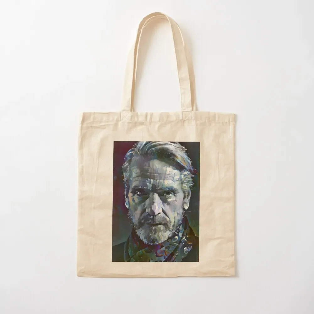 

Jeremy Irons Portrait Tote Bag eco bag folding bags woman 2025 tote bags men Tote Bag