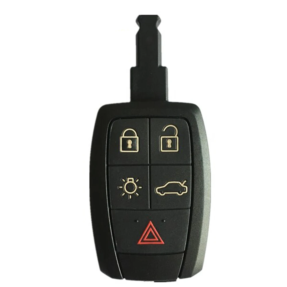 OEM 5 Buttons For 2004 - 2013 Volvo C70 C30 S40 V50 Remote Key 434MHZ with Smart Entry 5WK49354 CBF 5WK49259 Keyless Go