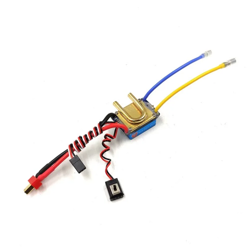 

FATJAY Brushless 2-4S 480A ESC Water Cooling Bidirectional Unidirectional Electronic Speed Controller 5V 3A BEC for RC Boats