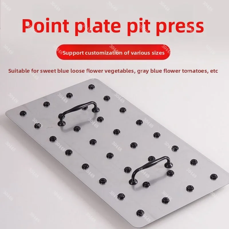 Manual Seedling Tray Hole Puncher Agricultural Seeding Tool Soil Pressing Transplanter Customizable