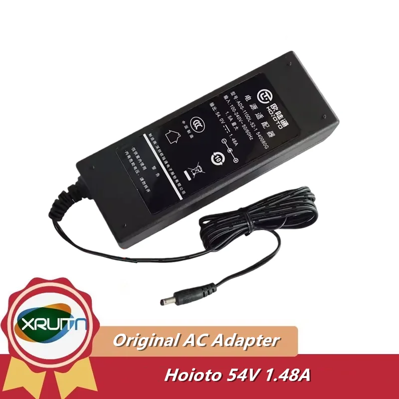 Genuine Hoioto ADS-110DL-52-I 540080G ADS-96HLA-48-1 54080E 54V 1.48A AC DC Switching Adapter Charger For H3C POE Power Supply