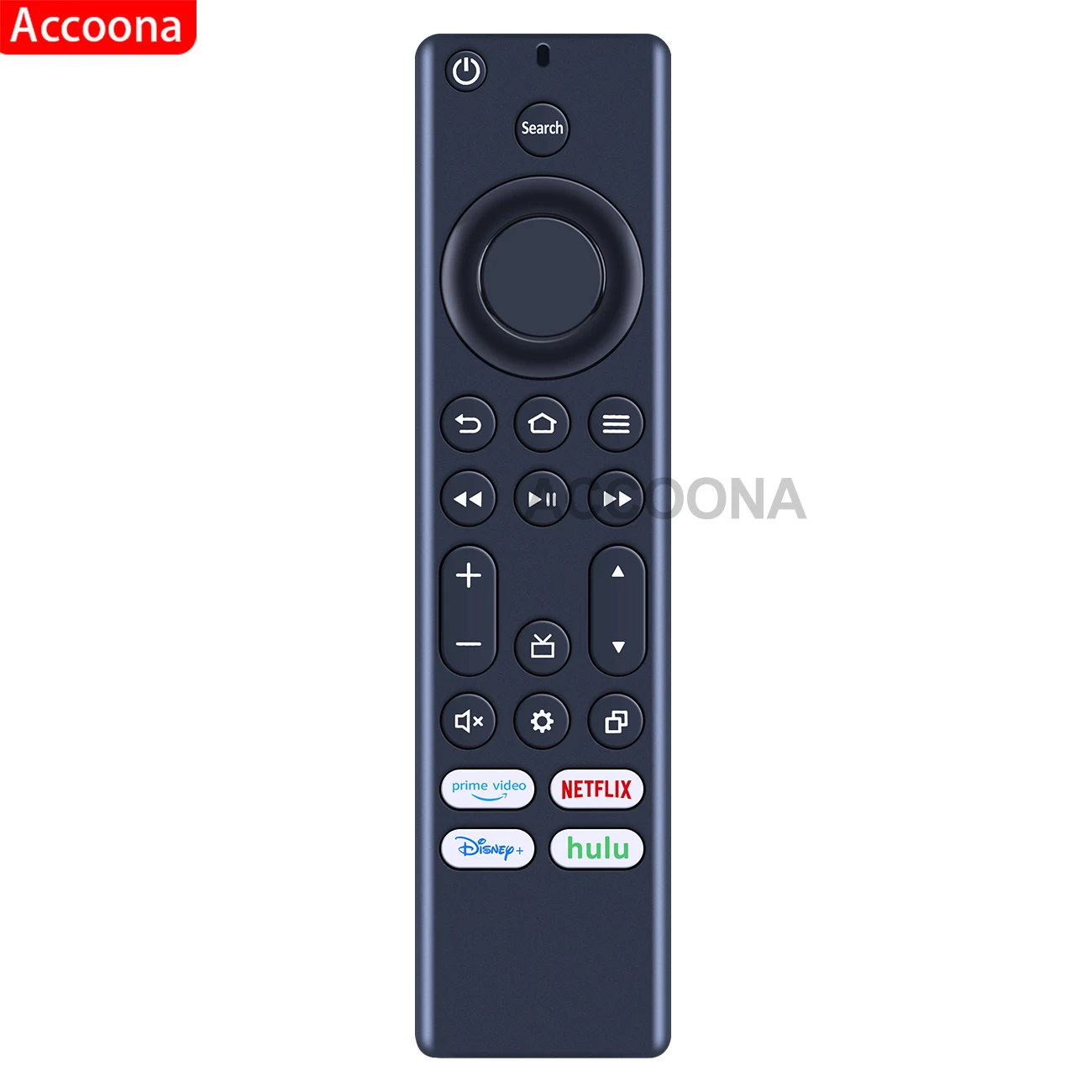 Remote control NS-RCFNA-21 Rev E for INSIGNIA 65-inch Class F50 Series Smart 4K UHD QLED Fire TV  without voice