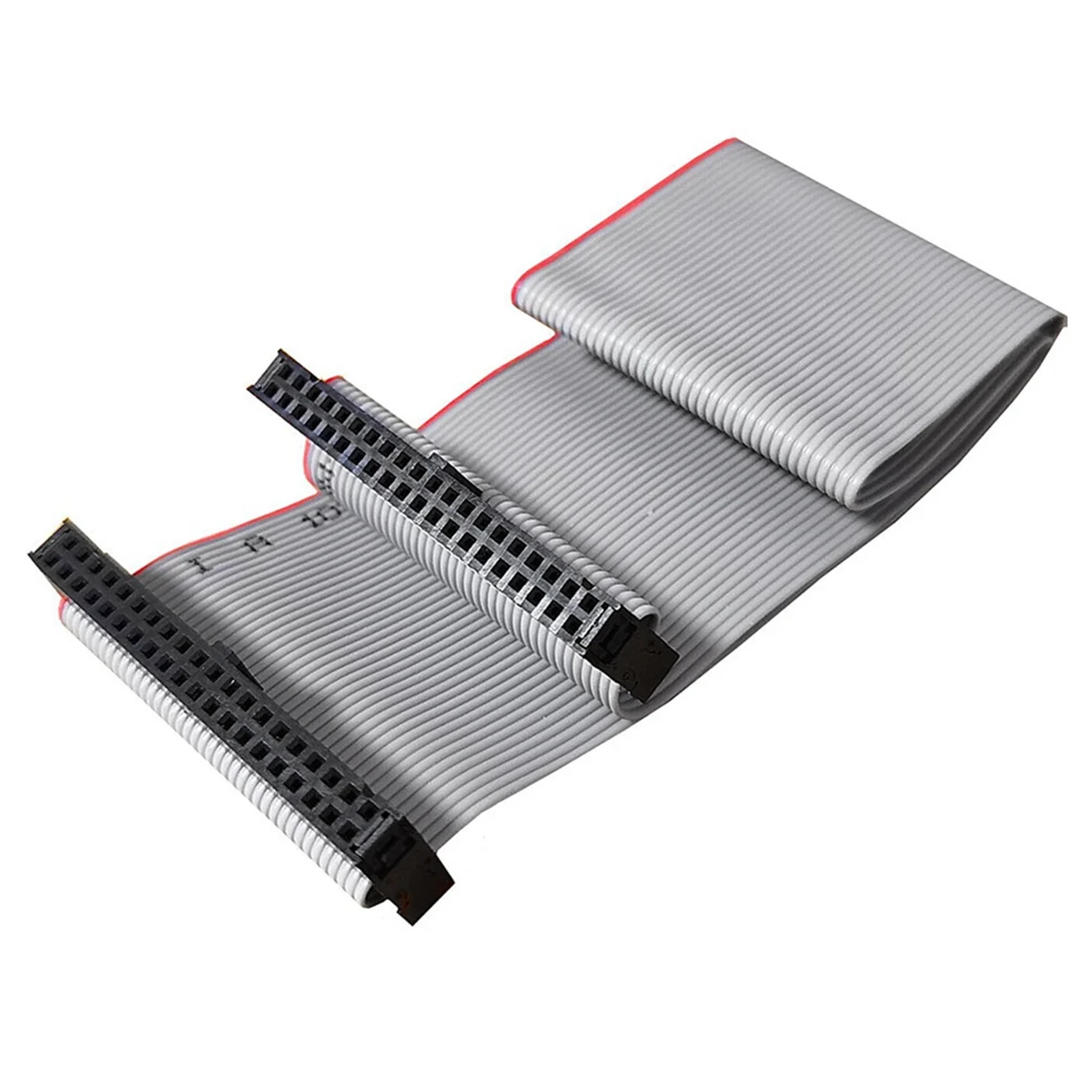 AA84 40 دبوس استبدال كابل البيانات أنثى إلى أنثى كابل IDE صف مزدوج IDE كابل تمديد البيانات 30 سنتيمتر للقرص الصلب الخادم