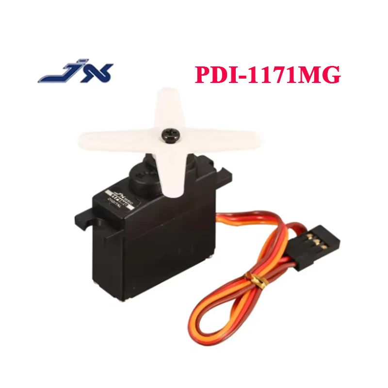 Good Quality JX PDI-1171MG 17g 3.5kg Torque Metal Gear Core Motor Micro Digital Servo for RC Models