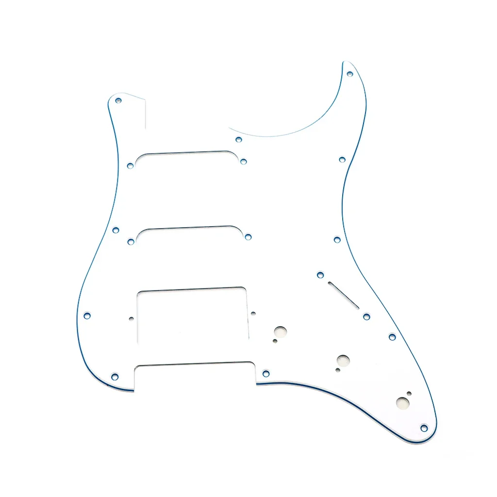 

1PCS White 11-Hole SSH Guitar Pickguard – Scratch Plate for ST Style Electric Guitars Parts & Accessories