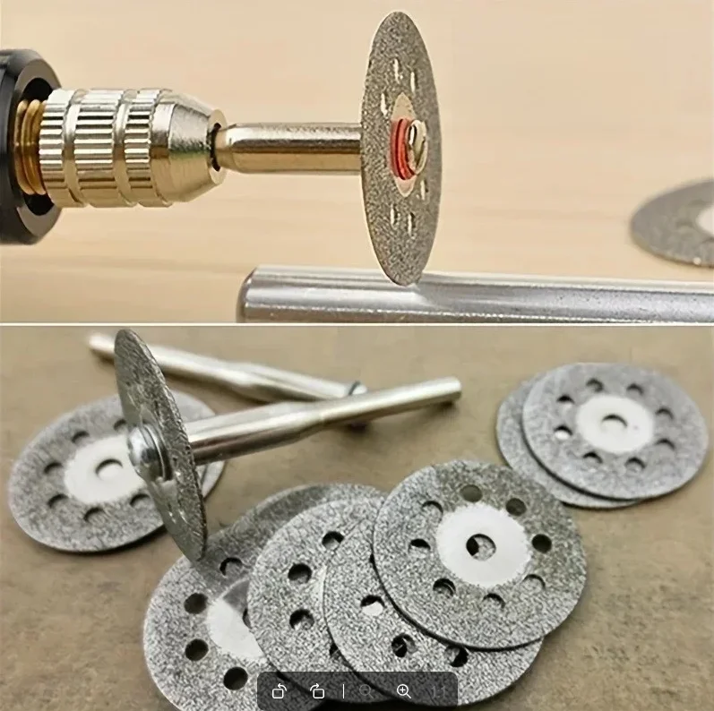 

12Pcs/set 22mm Hss Cutting Disc Circular Saw Blade Metal Cut Off Abrasive Tools For Dremel Rotary Tool cutting blade