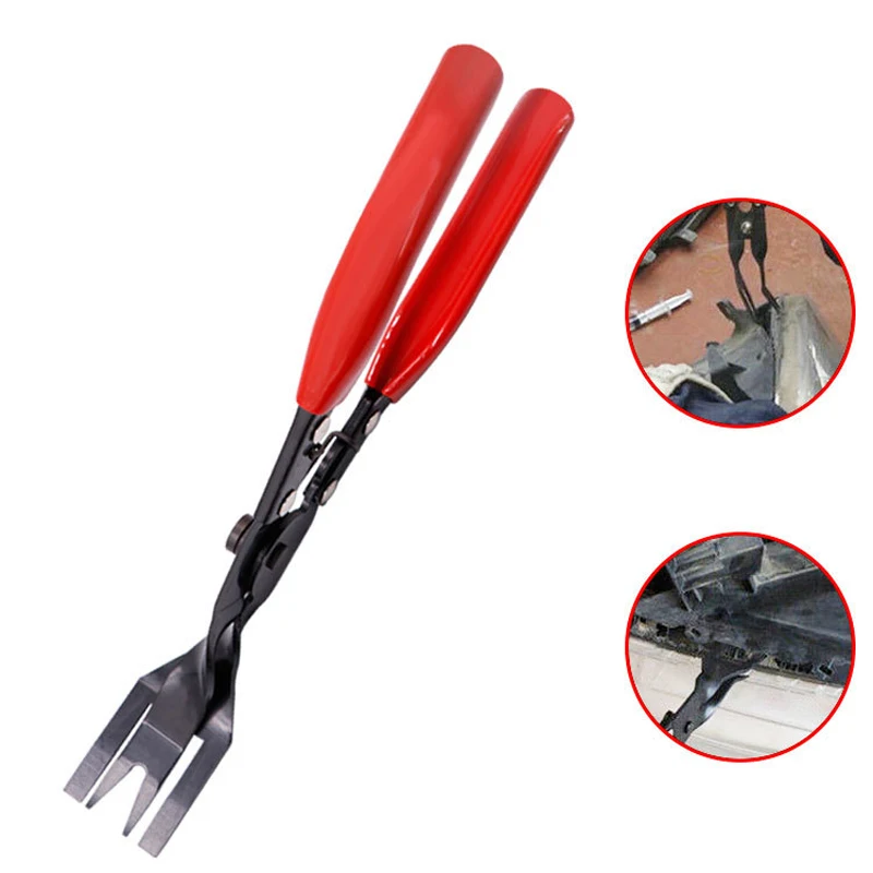 Car Trim Clip Removal Plier Door Panel Fascia Dash Upholstery Remover Disassembly Plier Car Headlight Installation Remover Tool