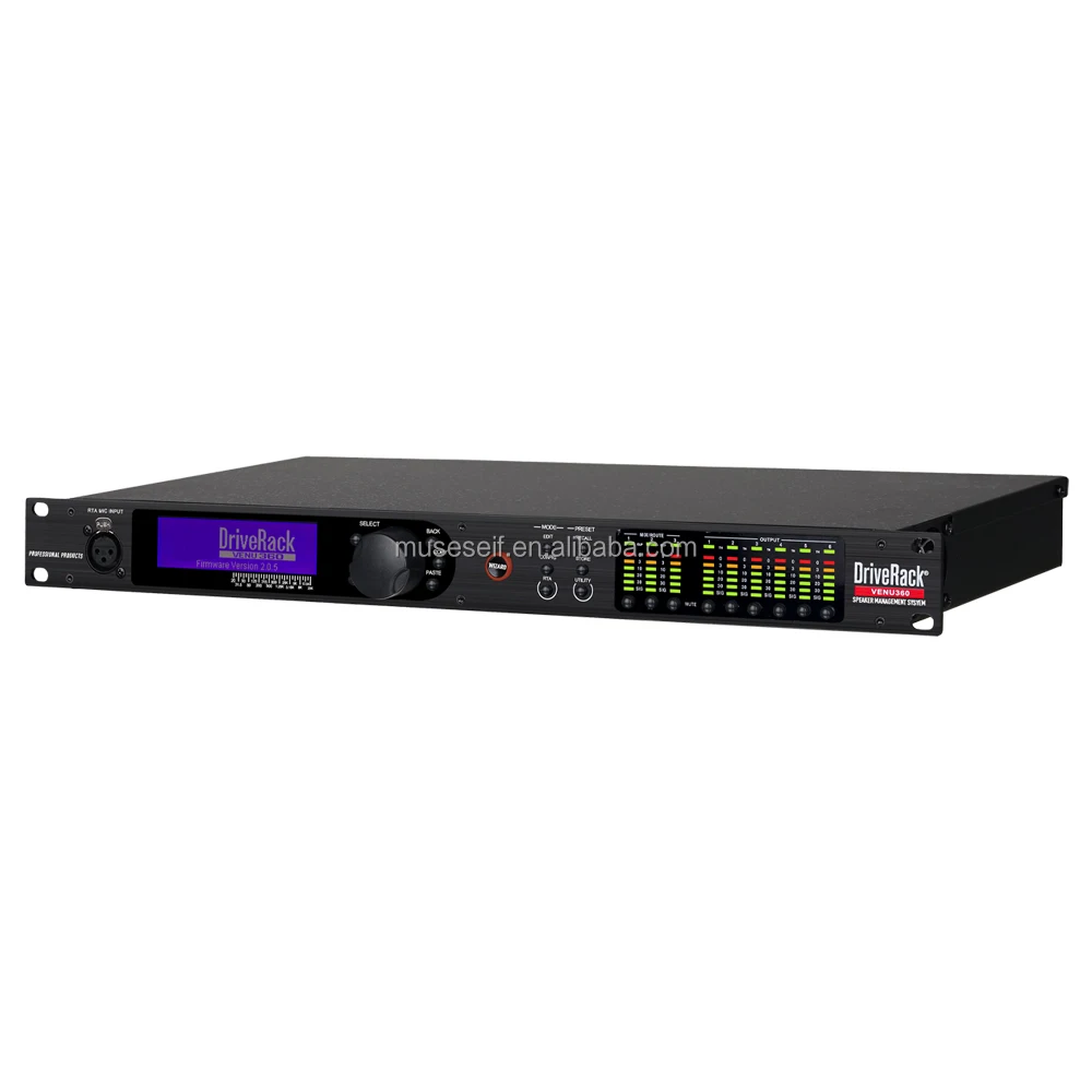 

VENU360 Audio Processor Driverack Professional Audio Processor AES 3 in 6 0ut Sound System Audio Processor VENU360