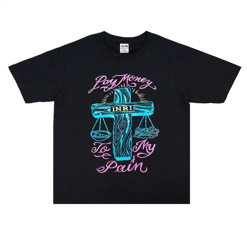 

Альтернативная рок-метал PTP Band Pay Money To My Pain Свободная мужская и женская футболка из чистого хлопка с принтом и короткими рукавами