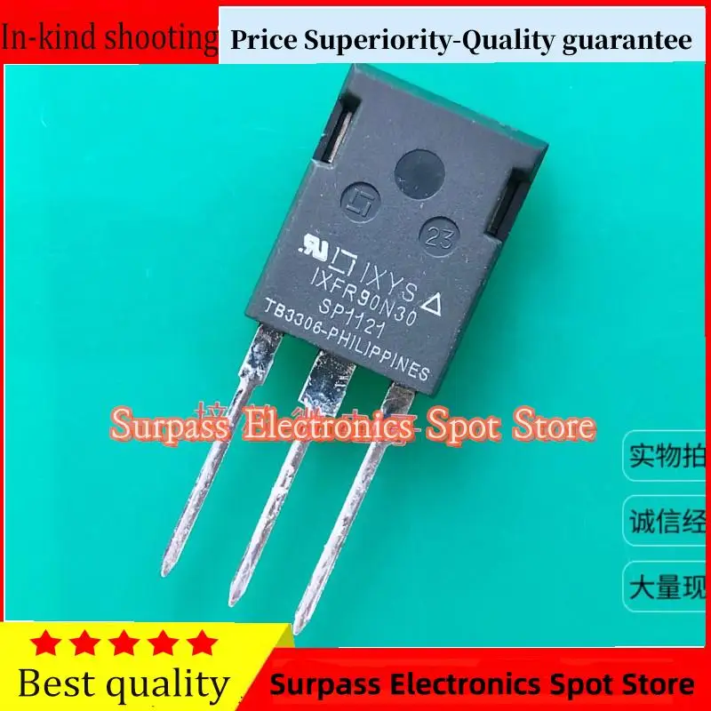 10PCS-100PCS  IXFR90N30 IXFX90N30  TO-247 MOS 90A/300V Price Superiority-Quality guarantee