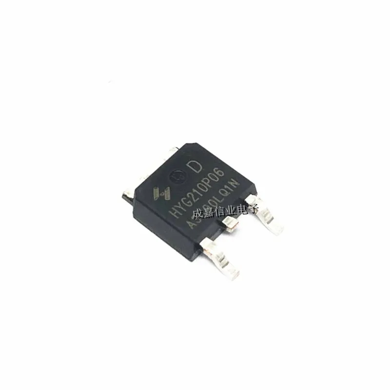 Imagem -06 - P-canalize o Mosfet do Modo do Realce Produto Brandnew Genuíno Hyg210p06lq1d To252-2 Marcação Hyg210p06 60v 40a 10 Peças Pelo Lote