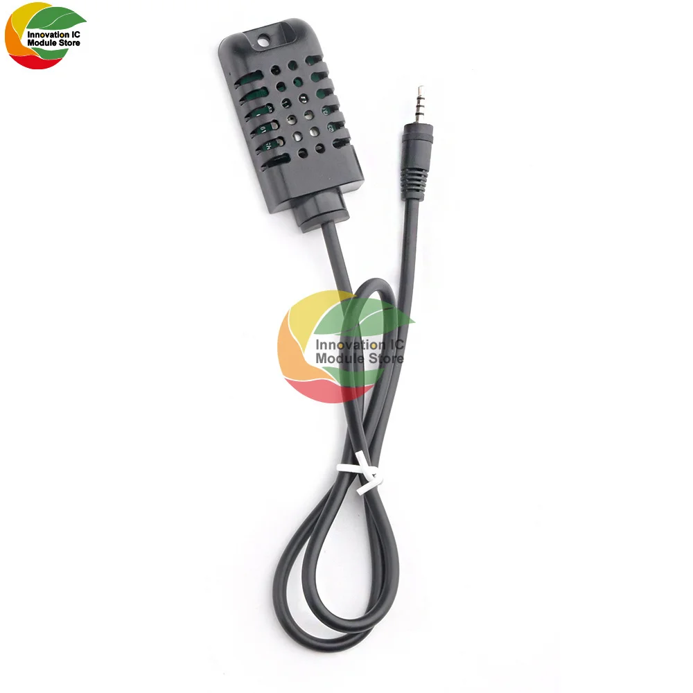 AM2301 temperature and humidity sensor with 2.5 headphone plug 18B20 waterproof temperature probe wifi smart home