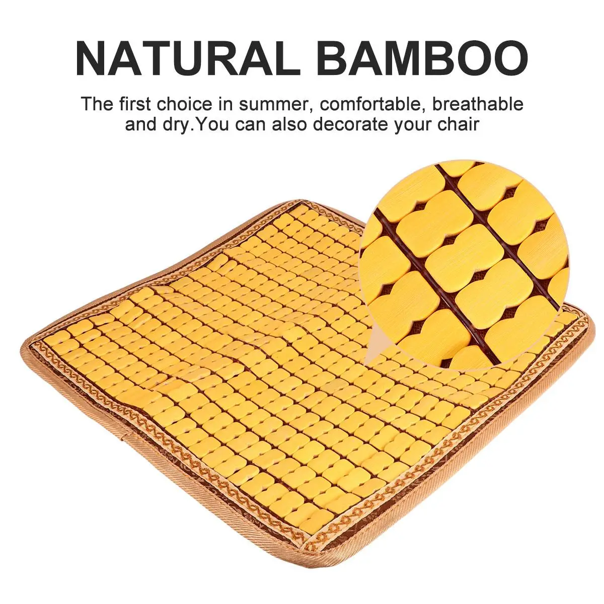 

bamboo cooling seat cushion bamboo cooling seat mat bamboo cushion mat