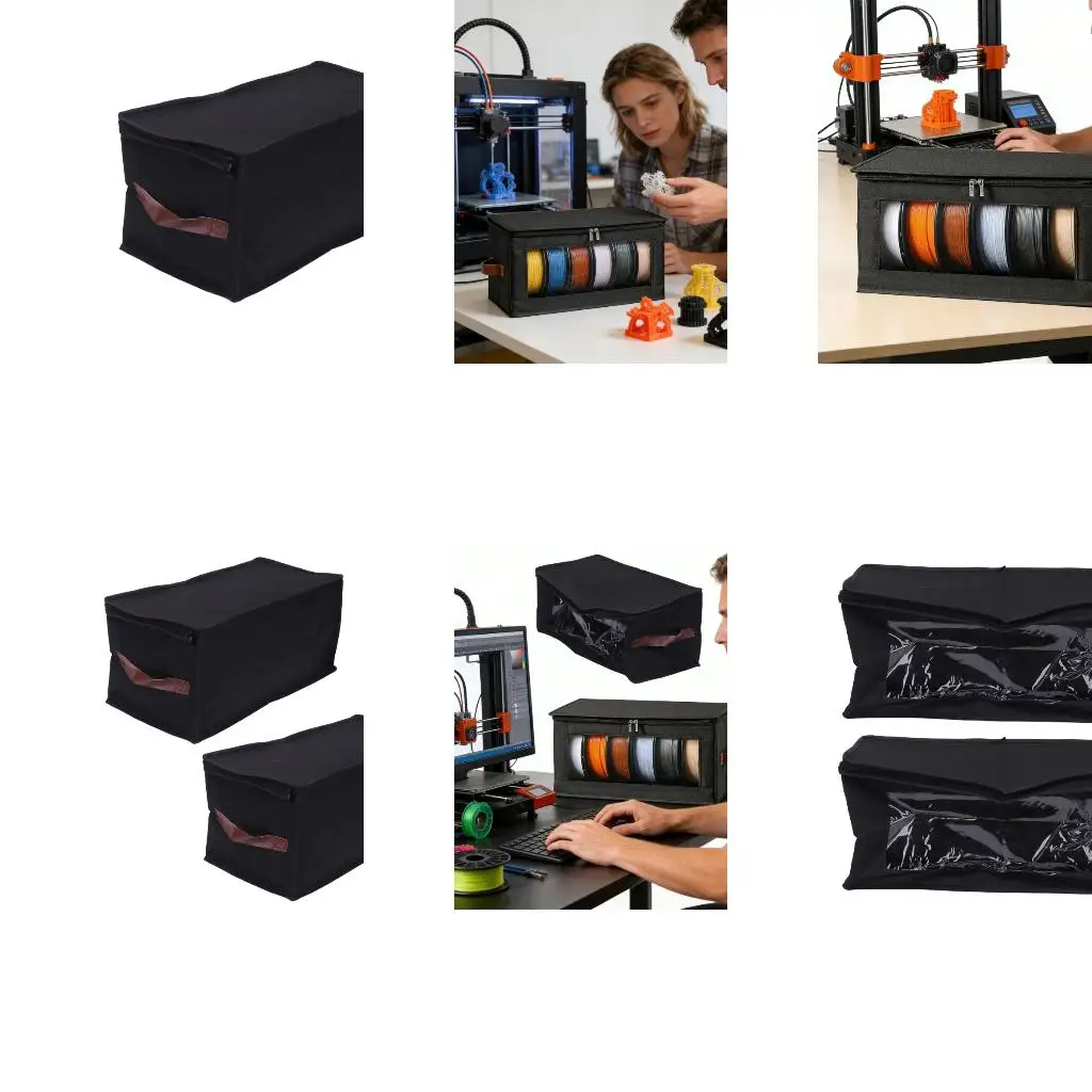  Sturdy 6 Spool Filament Storage Solution For Home Or Workshop Use
