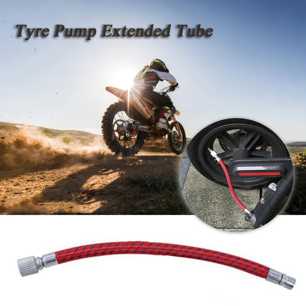 

Electric Scooter Tyre Pump Air For Xiaomi Scooters Bicycle Tyre Pump Air Inflator Extended Tube Extensions Hose Scooter Acc