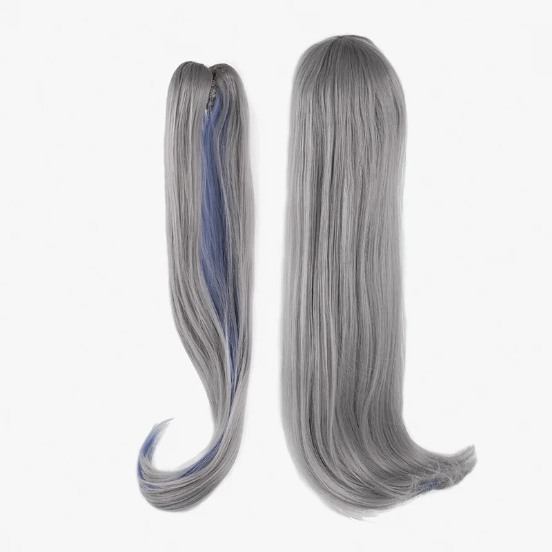 Quality 60cm Doll Wig 1/3 Doll Accessories Black White Red Brown Pink Coffee Color Doll Hair Straight Curve Braid Pony Decors