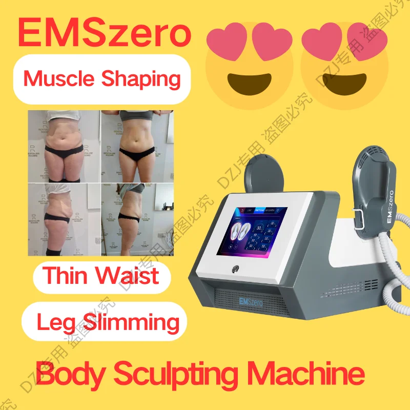 

EMSzero Neo 15 Tesla 6500W EMS Portable Muscle Slimming And Weight Loss Engraving Body Sculpting Machine Salon