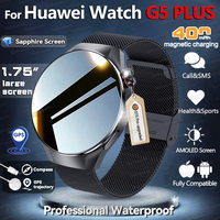 New Upgraded For HUAWEI Watch G5 PLUS Smart Watch Men GPS Trajectory Compass Bluetooth Call IP68 Waterproof Outdoor Sport Watch