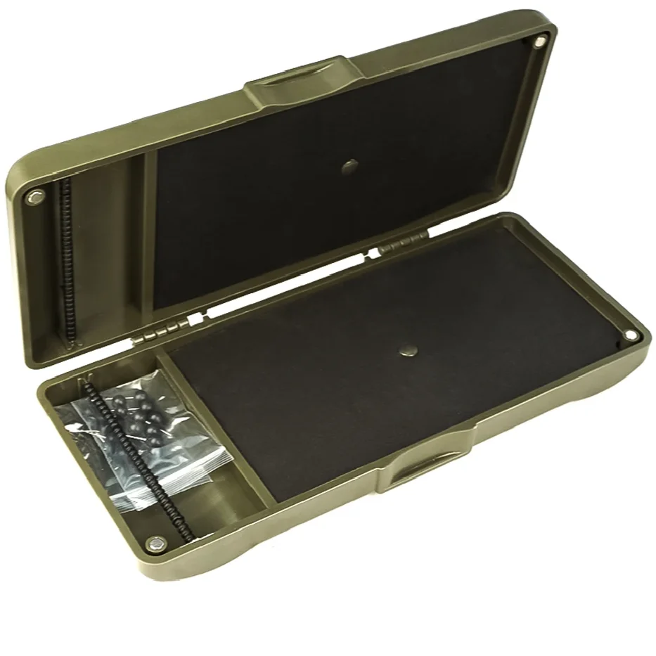 

Hirisi Carp Fishing Hook Link Rig Wallet Tackle Box Zig Chod Stiff Hair Rig Storage Box for Carp Fishing Line Equipment