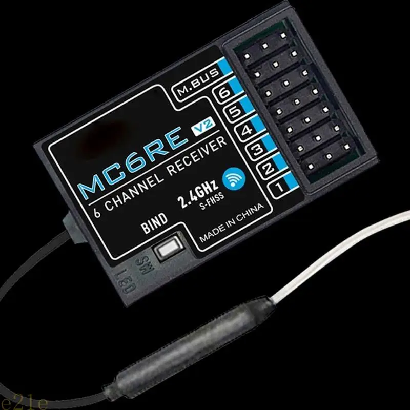 

E21E Remote Receiver MC6RE MC7RB Optional 6/7PWM 1 SBUS for Model Airplanes