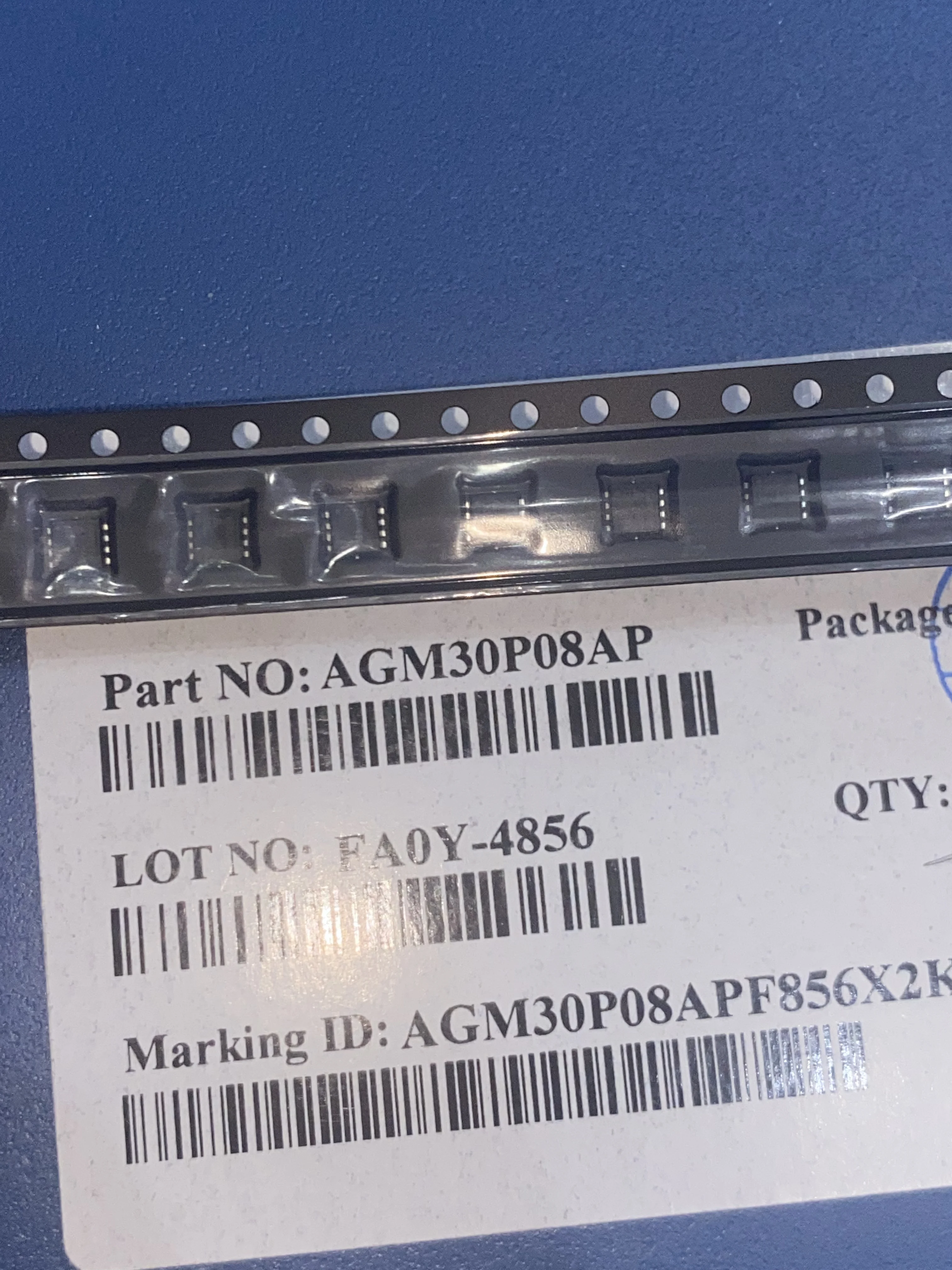 20PCS AGM30P08AP PDFN3.3*3.3  Brand New Original