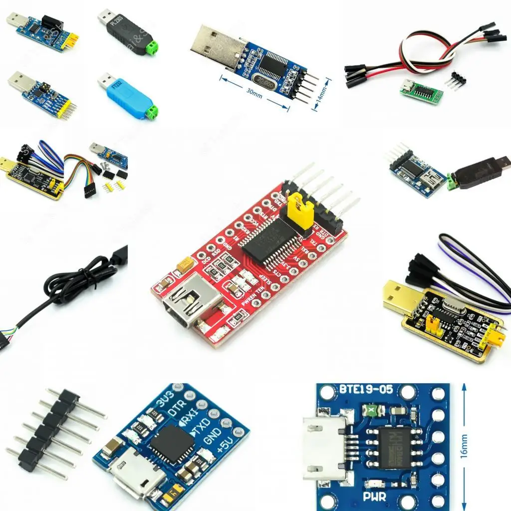 CP2102 USB 2.0 to UART TTL 5PIN Connector Module Serial Converter STC Replace FT232 CH340 PL2303 CP2102 MICRO USB for Arduino