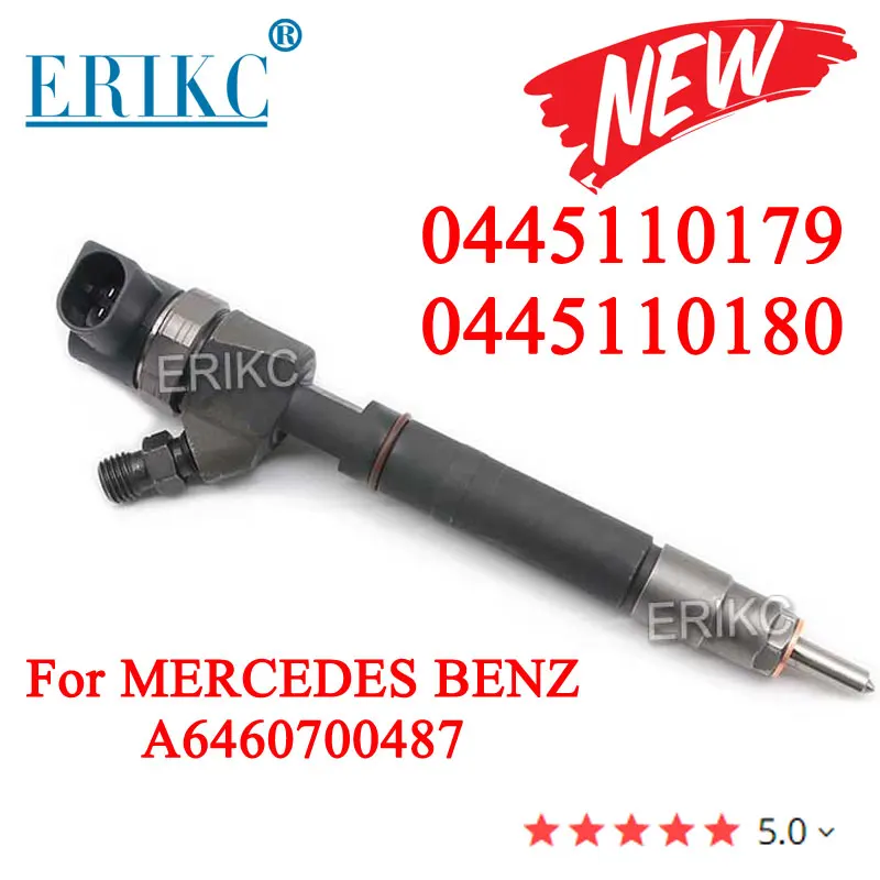 0445110179 0445110180 Diesel Injector Nozzle A6460700487 6460700487 for BOSCH MERCEDES-BENZ 0 445 110 179 0 445 110 180