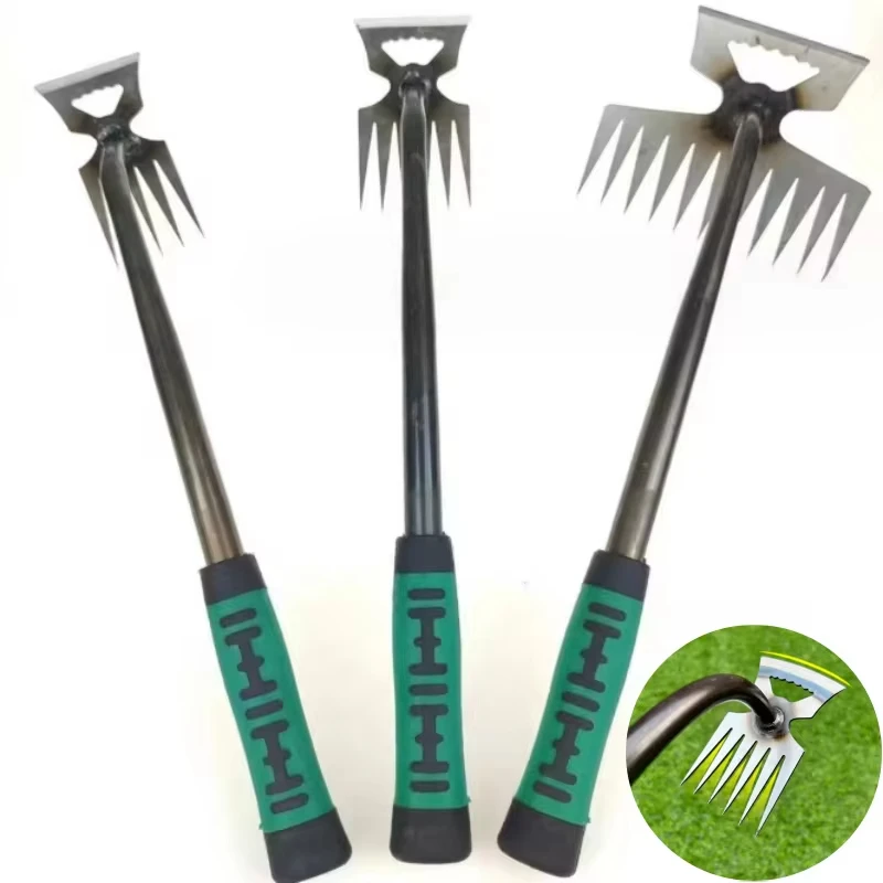 Manual Weed Remover Ferramenta, Enraizamento da grama, Solo solto, Mão Weeding Remoção, Pá de jardim, Jardinagem Ferramenta, Drop Shipping, 2 em 1