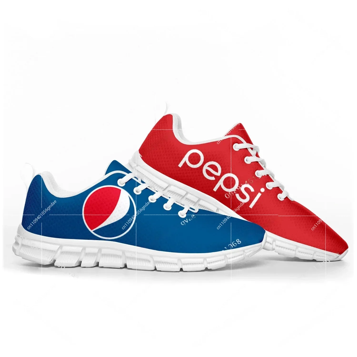 

P-Pepsi-Cola Sports Shoes Mens Womens Customized Sneakers Tailor-Made Shoe High Quality Couple White